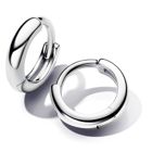 Pandora Essence Sterling silver huggie hoops 293286C00