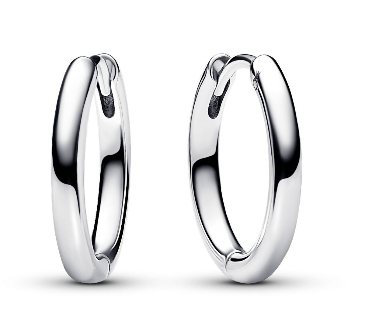 Pandora Moments Sterling silver Charm 18 mm hoops 293355C00