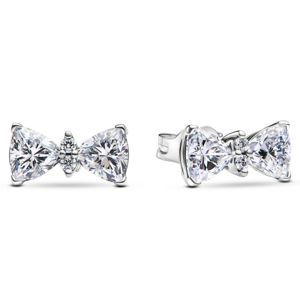 Pandora Timeless Bow örhänge clear cz 293506C01 main product photo