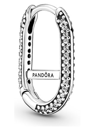 Pandora Me örhänge Pavé Link Sterling Silver 299682C01