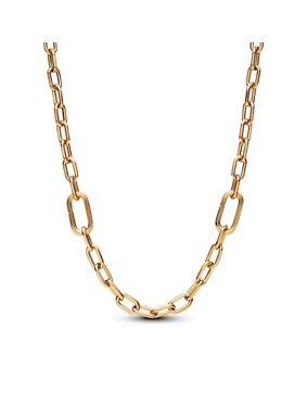 Pandora ME Small-Link Chain halsband 14k Gold-plated 369685C00-50