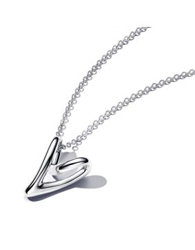 Pandora Essence Sterling silver hjärthalsband 393272C00-70