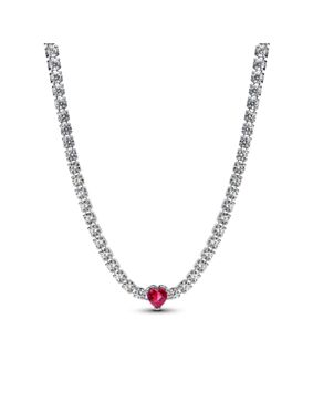 Pandora Timeless choker halsband red heart 393549C01-40