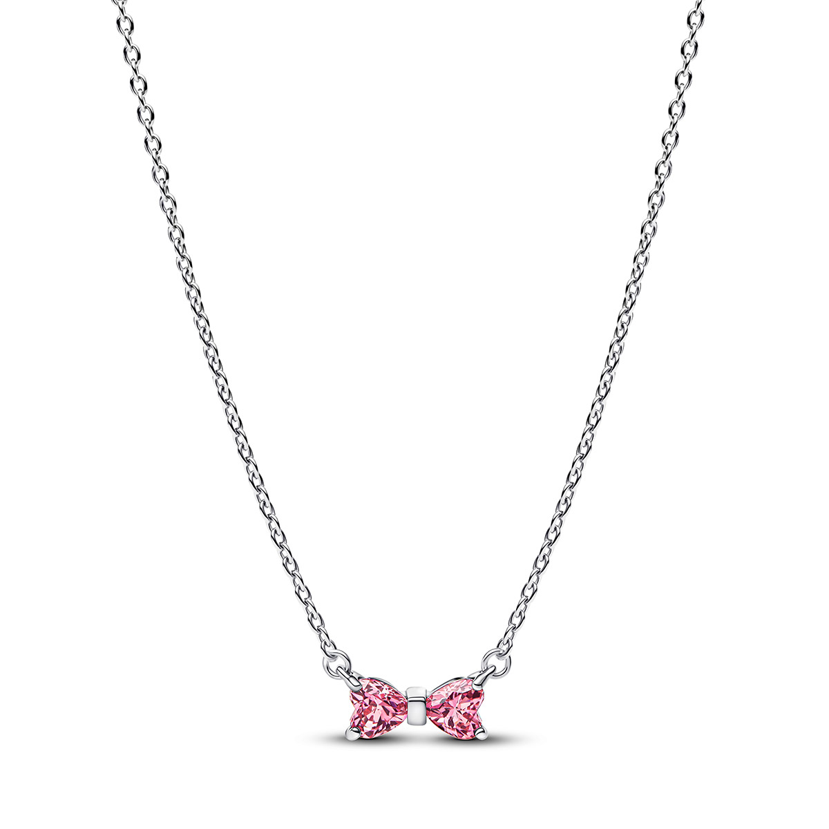 Pandora Timeless rosa rosett halsband 45 cm 394235C01-45