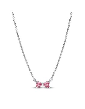 Pandora Timeless rosa rosett halsband 45 cm 394235C01-45