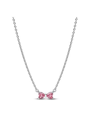 Pandora Timeless rosa rosett halsband 45 cm 394235C01-45