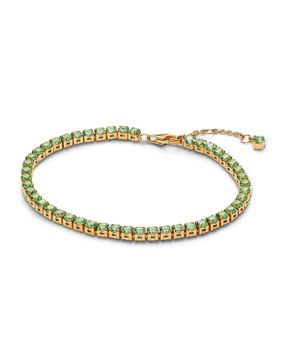 Pandora Timeless tennisarmband guldpläterad 561469C02