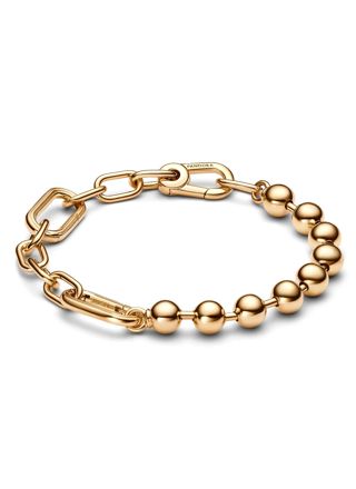 Pandora ME Metal Beads 14k Gold-plated armband 562793C00