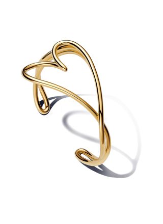 Pandora Essence öppet hjärta bangle armband 563808C0