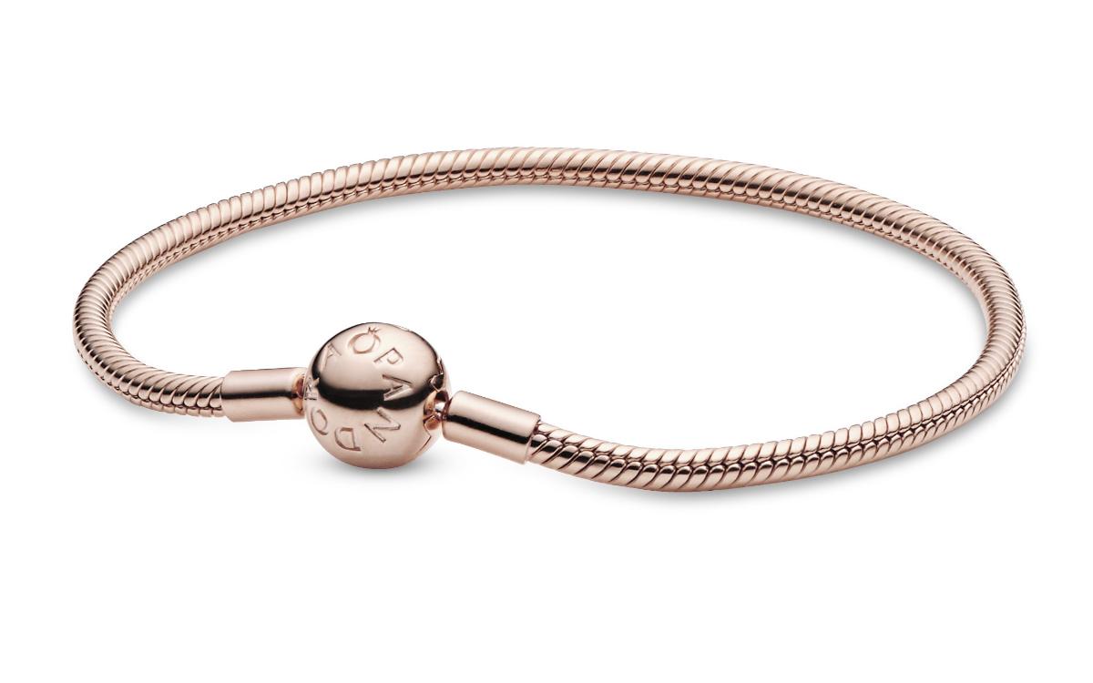 Pandora Rose Moments Snake Chain armband 580728