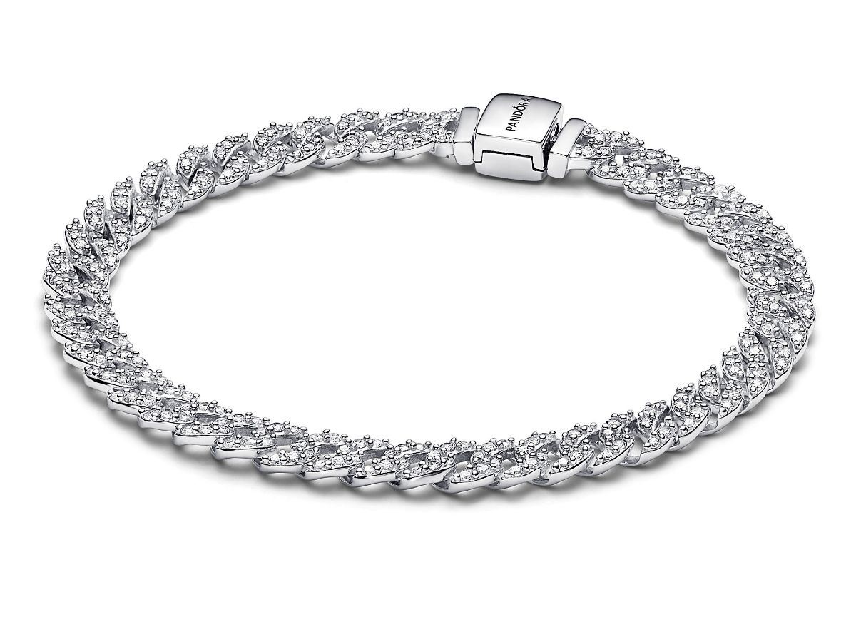 Pandora Timeless Pave Sterling silver armband 593008C01