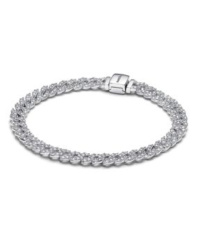 Pandora Timeless Pave Sterling silver armband 593008C01