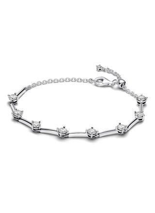 Pandora Timeless Sparkling Bars Sterling silver armband 593009C01