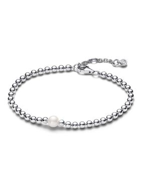 Pandora Timeless Pearl & Beads Sterling Silver armband 593173C01