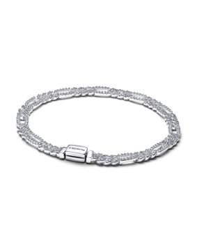 Pandora Timeless silver oval länkarmband 594227C01