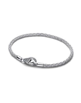 Pandora Moments Pave-lås armband 594462C01