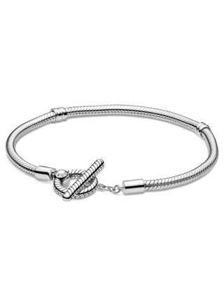 Pandora Moments T-bar Snake Chain Bracelet armband 599082C00