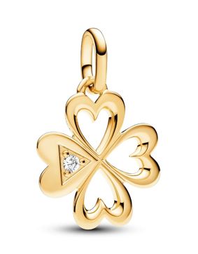Pandora ME Heart Four-leaf Clover berlock 763034C01