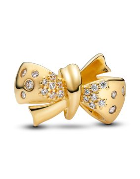 Pandora Timeless Bow 14k gold plated berlock 763442C01