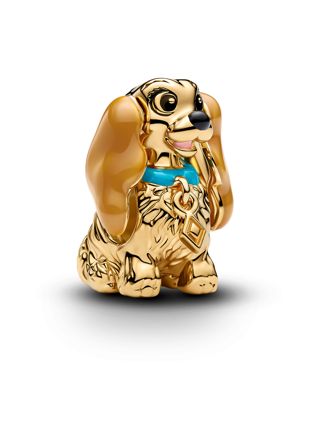 Pandora Disney förgylld Lady berlock 764468C01