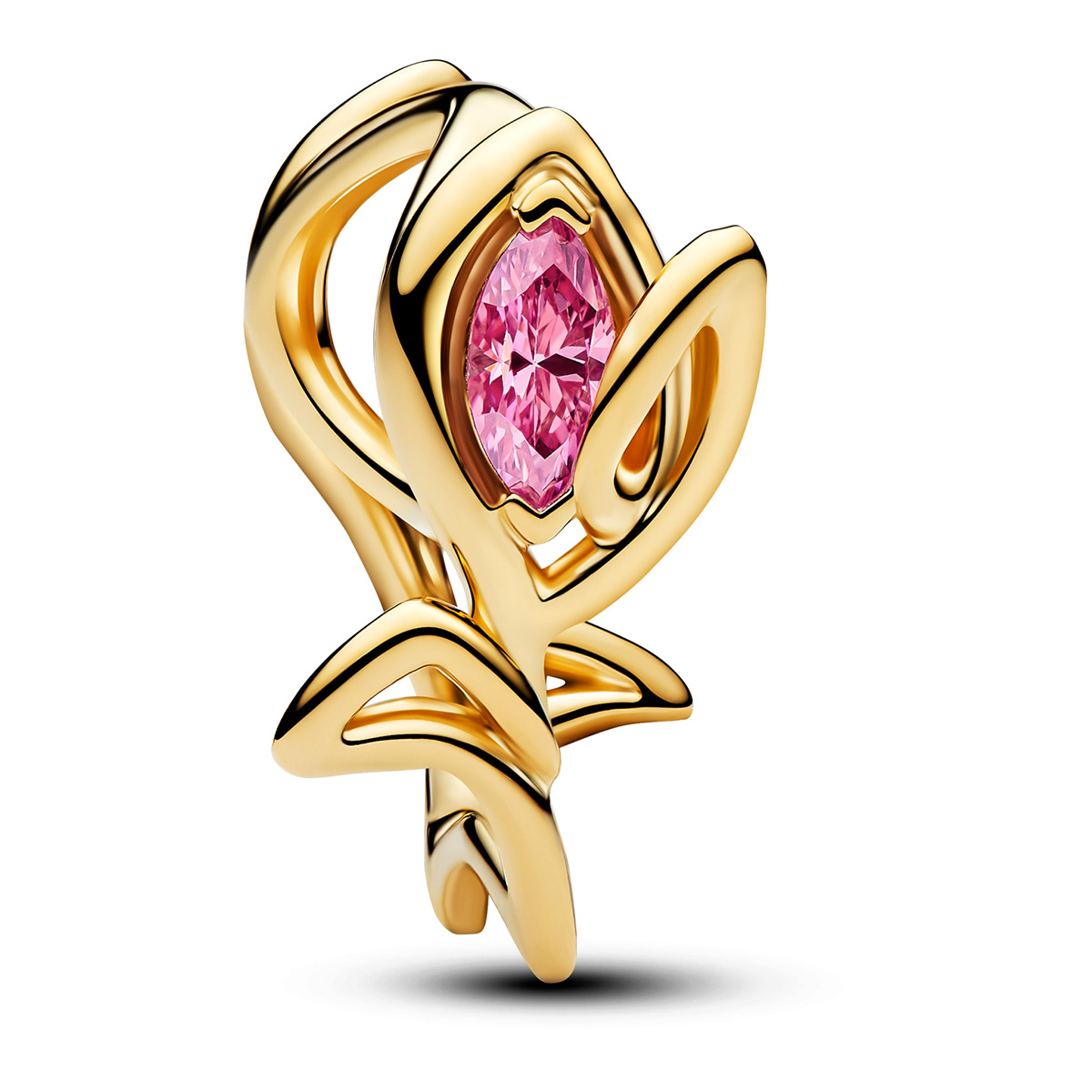 Pandora Moments förgylld Tulpan berlock 764555C01