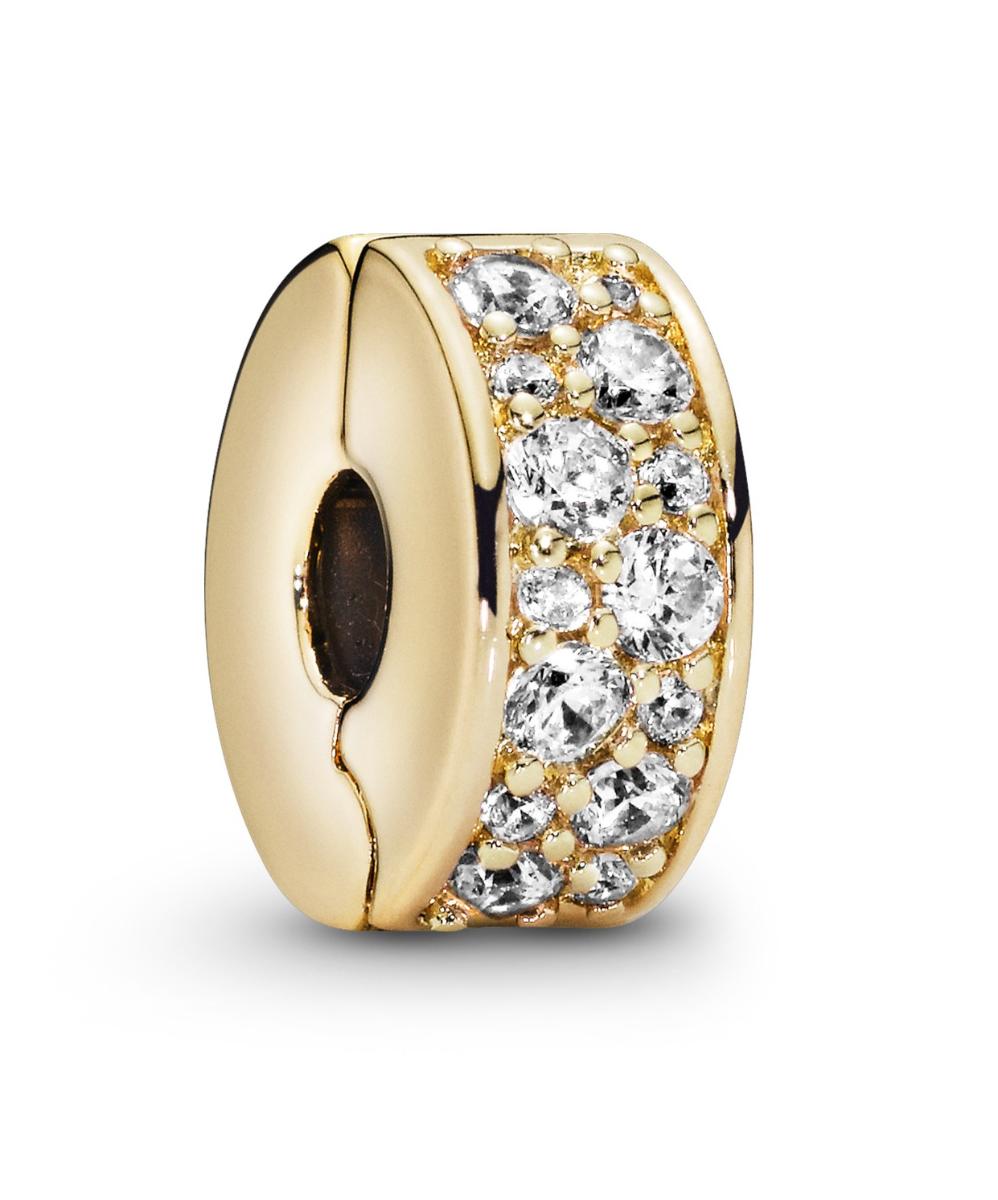 Pandora Shine Clear Pave Clip klämstopp 768658C01