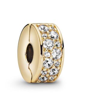 Pandora Shine Clear Pave Clip klämstopp 768658C01