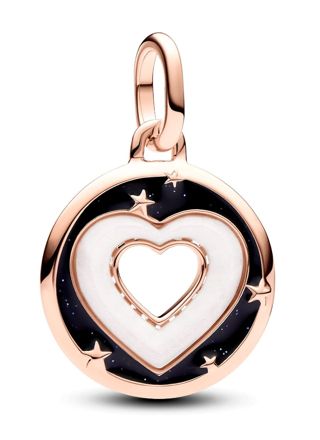 Pandora ME Hearts Medallion Charm 14k Rose gold-plated berlock 783080C01