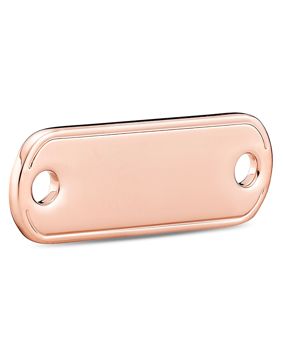 Pandora Me berlock Styling Engravable Link 14k Rose Gold-Plated 789677C00