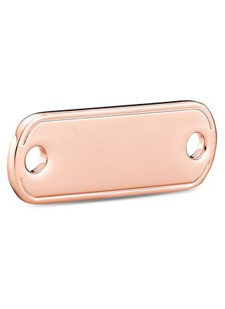 Pandora Me berlock Styling Engravable Link 14k Rose Gold-Plated 789677C00