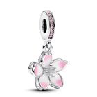 Pandora Timeless Cherry Blossom Sterling Silver enamel berlock 790667C01