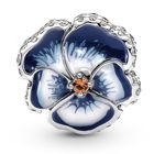 Pandora Moments Blue Pansy Flower berlock 790777C02