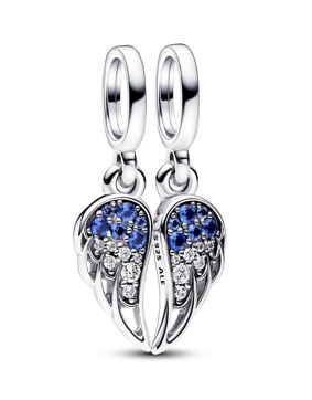 Pandora Moments Sparkling Splittable Angel Wings Sterling silver berlock 792821C01