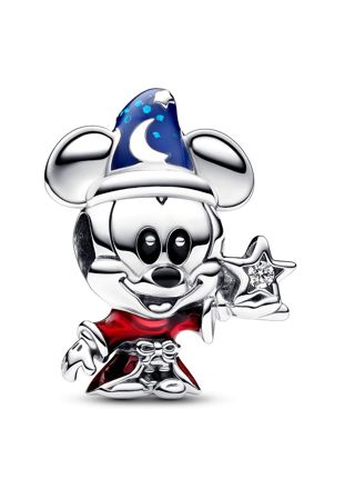 Pandora Disney x Pandora Sorcerer Apprentice Mickey Sterling silver Enamel berlock 792954C01