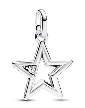 Pandora ME Sparkling Star Medallion berlock 793032C01