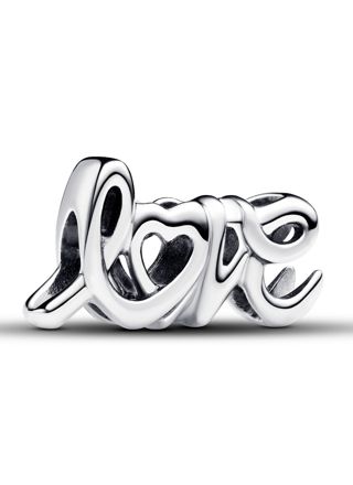 Pandora Moments Handwritten Love Charm Sterling silver berlock 793055C00