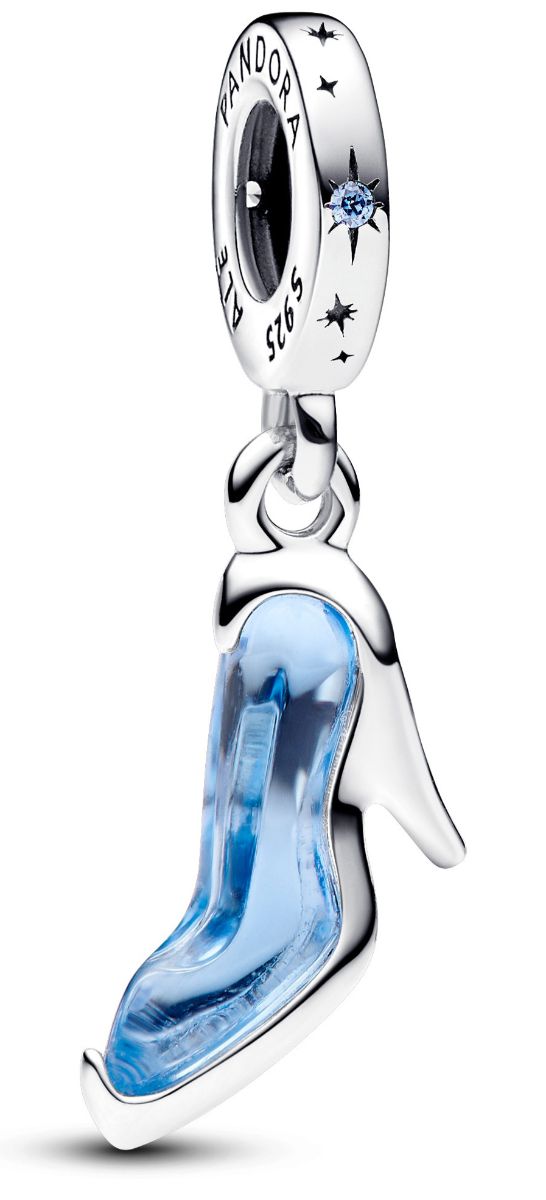 Pandora Disney x Pandora Cinderella’s Glass Slipper Dangle Charm Sterling silver berlock 793071C01