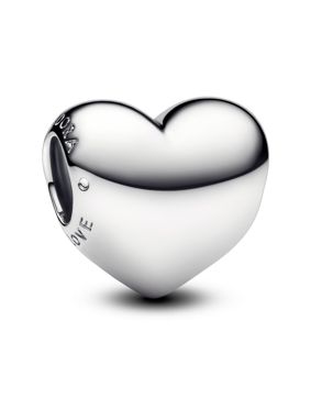 Pandora Moments Engravable medium heart sterling silver berlock 793439C00