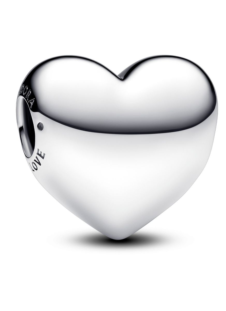 Pandora Moments Engravable large heart sterling silver berlock 793440C00
