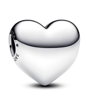 Pandora Moments Engravable large heart sterling silver berlock 793440C00