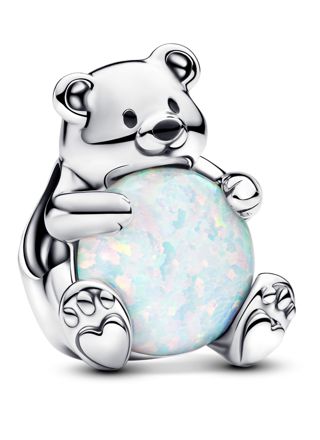 Pandora Moments Polar bear berlock opal 793589C01
