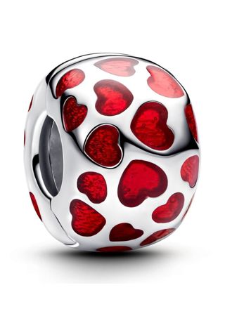 Pandora Moments hjärt Klämstop 793679C01