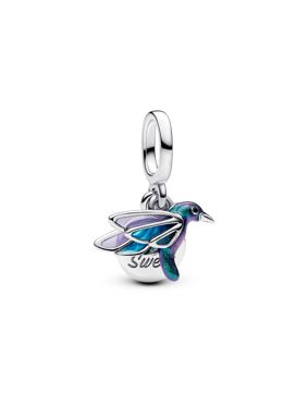 Pandora Moments blå kolibri berlock 793746C01