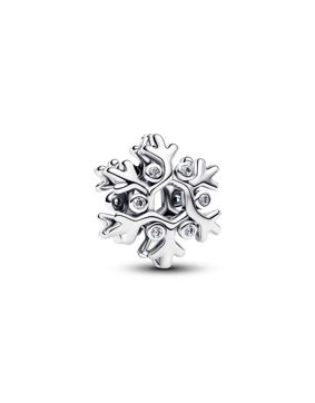 Pandora Moments Silver snöflinga berlock 794249C01
