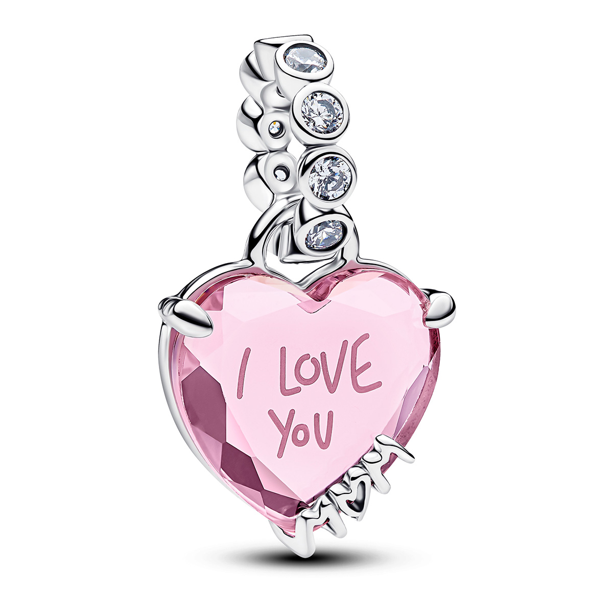 Pandora Moments Hjärta berlock i silver 794464C01