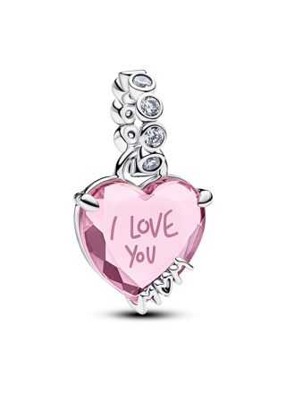 Pandora Moments Hjärta berlock i silver 794464C01