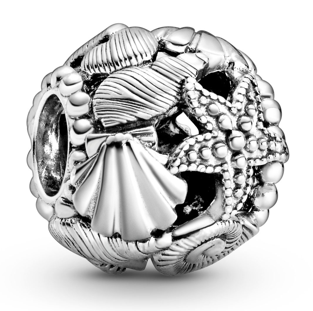 Pandora Openwork Starfish, Shells & Hearts berlock 798950C00