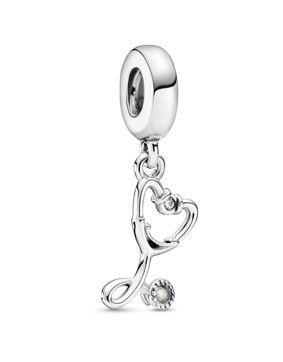 Pandora Passions Stethoscope Heart charm 799072C01