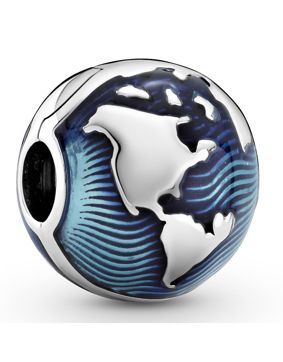 Pandora Blue Globe klämstopp 799429C01