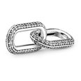 Pandora Me berlock Styling Pavé Double Link Sterling Silver 799660C02